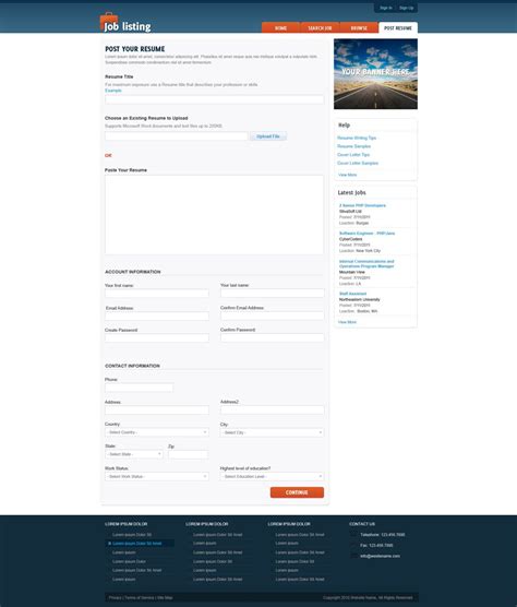 Job Website Template | Free Job Portal Templates | PHPJabbers