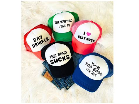 Trucker Hat Women Cool Trucker Hat Funny Trucker Hat Beer Hat Drinking ...