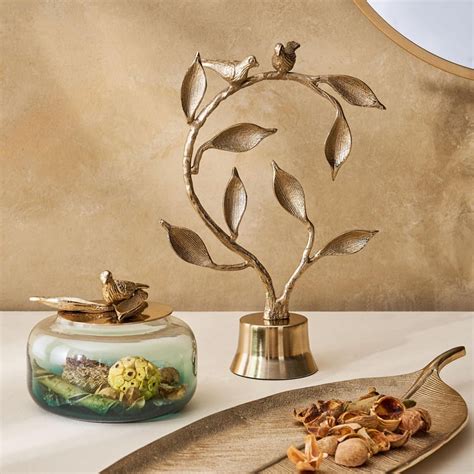 Buy Goldcrest Gloria Metal Birds Table Accent from Home Centre at just ...