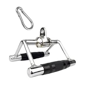 THE STYLE SUTRA® D Row Handle Comfort Grip V Shaped Bar for Strength ...