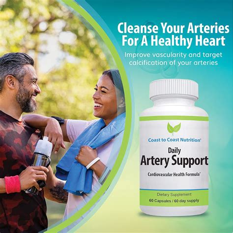 Buy Coast to Coast Nutrition Artery Support - Artery Cleanse & Heart ...