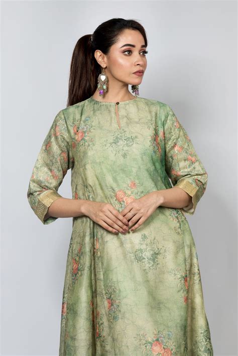 Floral Digital print Anarkali Dress – Cloture