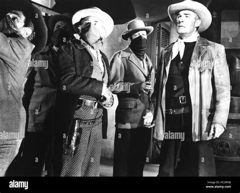 RAGE AT DAWN, Randolph Scott, 1955 Stock Photo - Alamy