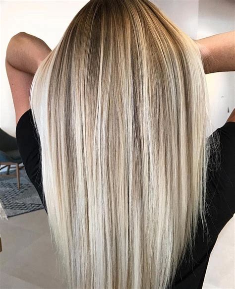 Pin by Alexandra Staley on Beauty | Black roots blonde hair, Blonde ...