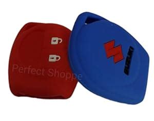 PERFECTSHOPPE Key Shell Silicon Key Cover for Suzuki Swift, Baleno, S ...