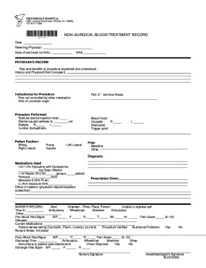 Fillable Online support providencehospital Universal Protocol for ...