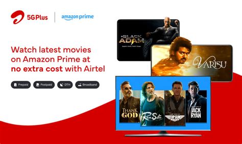 Amazon Prime Membership - Get a FREE Subscription | Airtel