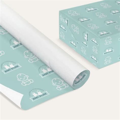 Custom Printed Wrapping Paper Sheets | Branded Gift Wrap