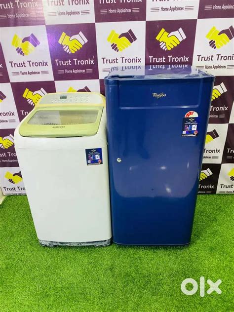 Whirlpool single door fridge and samsung washing machine - Fridges ...