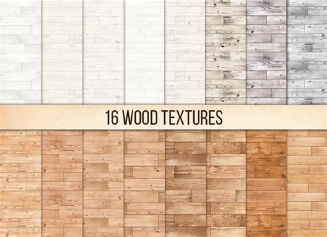16 Wooden Background Textures Pack – MasterBundles
