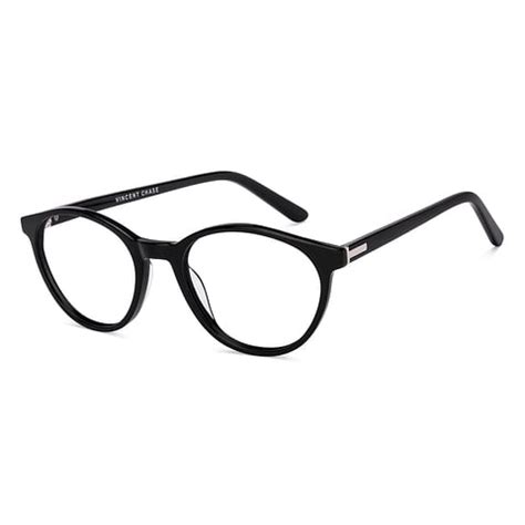 Buy Black Full Rim Round Vincent Chase HD Acetate VC E11259-C9 ...
