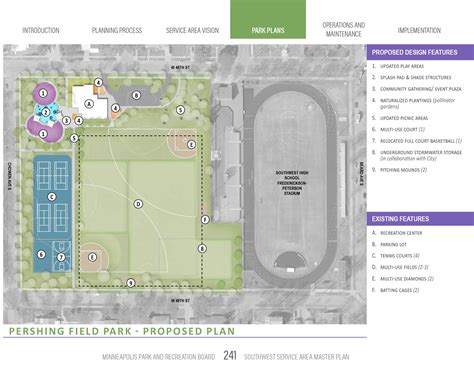 PRK58 - Pershing Field Park Implementation