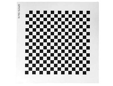 Chessboard Calibrator Lens Test Target Focus Calibration Chart Camera ...