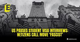 “Dystopian”, “fascist”: US student visa pause sparks global backlash on X