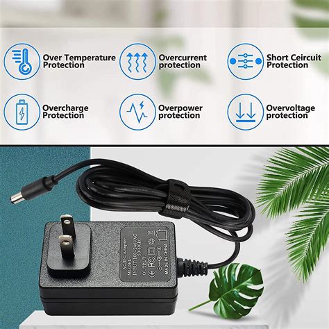 Buy 9V 1A AC DC Adapter Power Supply Cord DC Plug 5.5x2.1mm & 2.5mm ...