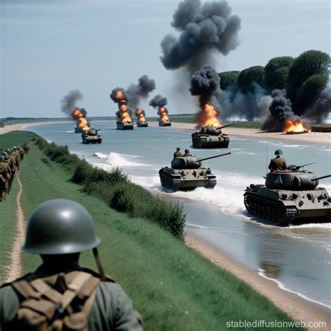 Hyper-Realistic Normandy Invasion Image, June 6, 1944 | Stable ...