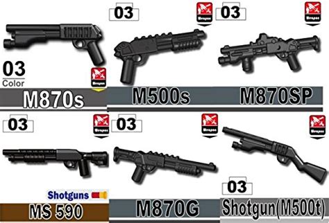 Buy Modern Brick Warfare Custom Weapons Pack Designed for Lego ...