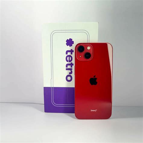 iPhone 13 (Red, Pre-loved) with Warranty – Tetro