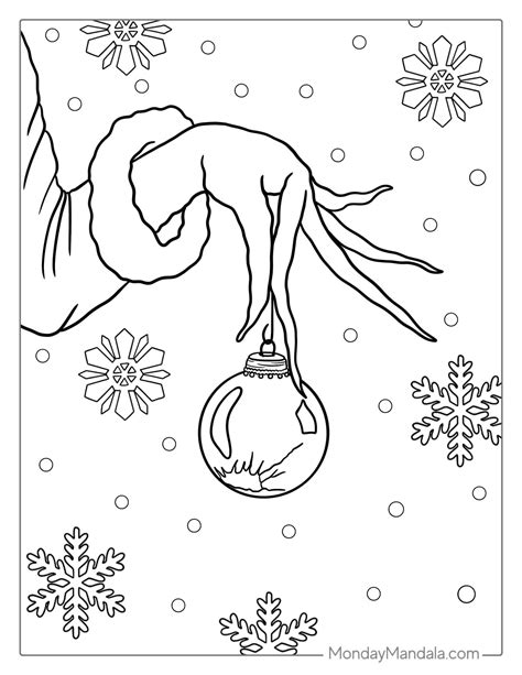 38 Grinch Coloring Pages (Free PDF Printables) | Printable christmas ...