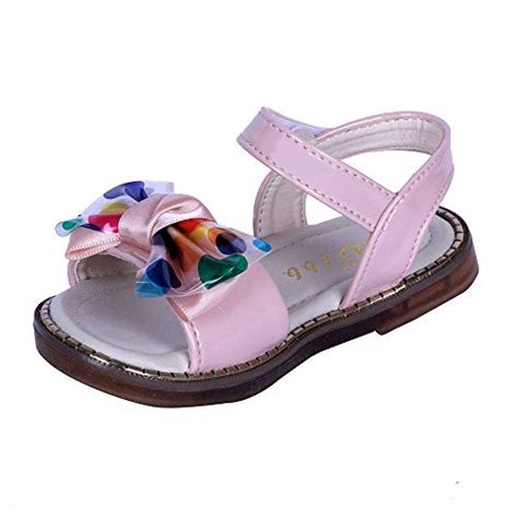 Buy Hopscotch Girls Fabric Sandals With Bow Applique in Pink Color at ...