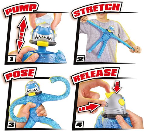 Heroes of Goo Jit Zu Galaxy Attack, Action Figure Pump Power - Air Vac ...