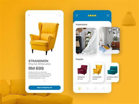 New IKEA APP Home Page by JIOTA on Dribbble