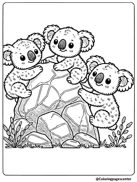 30 Koala Coloring Pages Free Printable