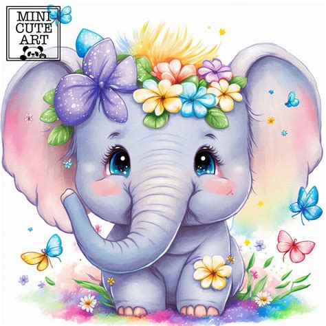 Elephant Clip Art, Elephant Images, Cute Elephant, Fabric Panel Quilts ...