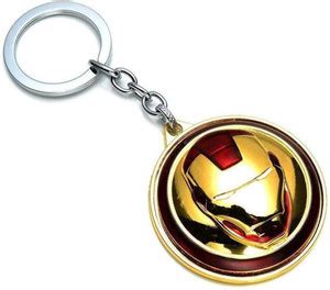 LKA Iron-man Rotating Spinner Keyring Keychain Key Chain Price in India ...