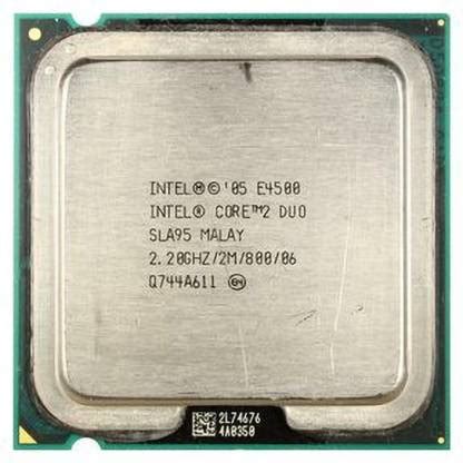 Intel CORE 2 DUO E4500 2.2 GHz LGA 775 Socket 2 Cores Desktop Processor ...