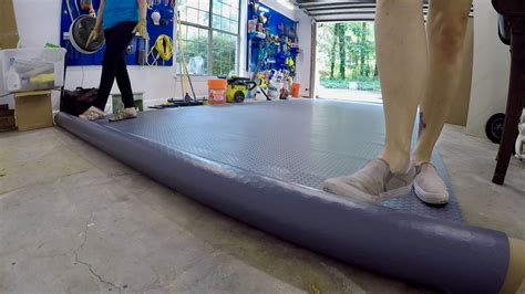DIY Vinyl Garage Flooring - Mother Daughter Projects