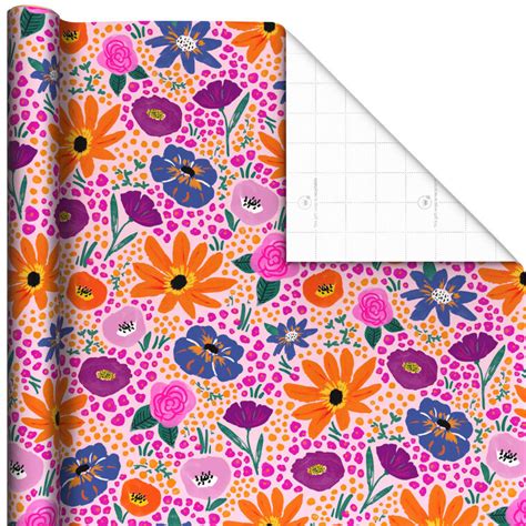 Floral Wrapping Paper | Flower Wrapping Paper | Hallmark