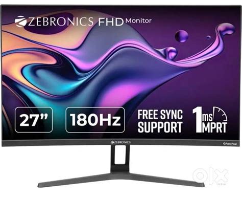 Full HD Monitor, 180 Hz Refresh Rate, New Like. - Hard Disks, Printers ...