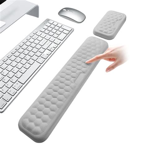 ZORBES® Desktop Forearm Support & Wrist Rest, Set of 2Pcs Memory Foam ...