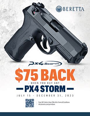 Beretta Rebate - Shoot Straight