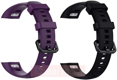 Sounce Adjustable Honor Band 4/ Honor Band 5 Watch Silicone Strap Band ...
