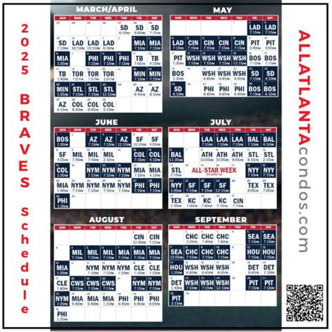 Opening Day Braves 2025 Schedule - Joe MLB Info