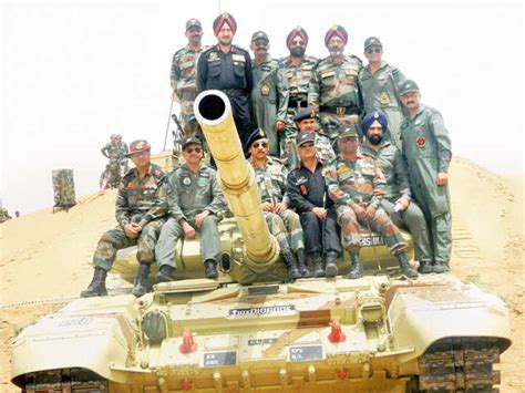 New war-fighting concepts - Army conducts 'Sarvada Vijay' wargames ...