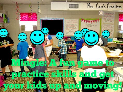 Mrs. Cain's Creations: How to Play Mingle...A Versatile Game to Get ...