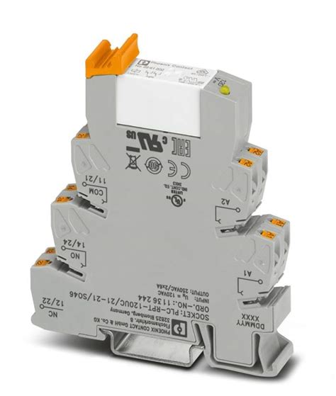 1136244 Phoenix Contact | Phoenix Contact Relay Module, DIN Rail Mount ...