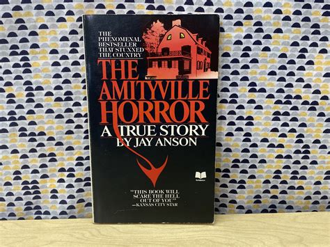 The Amityville Horror Jay Anson Vintage Paperback Book - Etsy