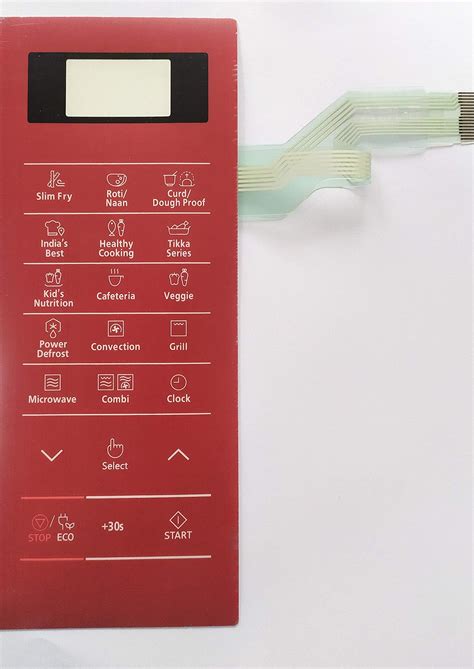 ABLE CE1031DFB Microwave Oven Membrane Keypad (Black) : Amazon.in: Home ...