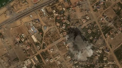Israel-Hamas war: Satellite images show the scale of Gaza destruction