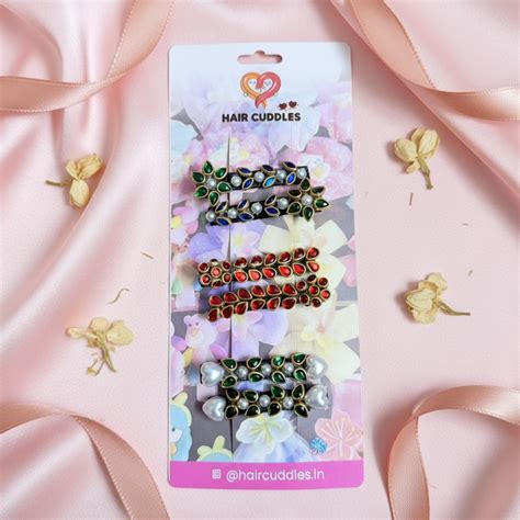 Cute Kids Hair Clips Set – Cartoon & Star Design (Pair of 3) - Hair ...
