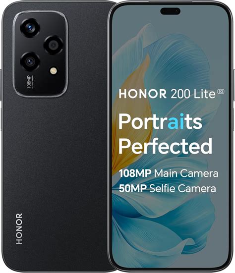 HONOR 200 Lite, 5G Dual SIM, 12GB RAM + 256GB ROM, 6,7” Anti-Drop ...