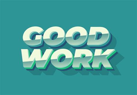 Good Work Text 的图像结果