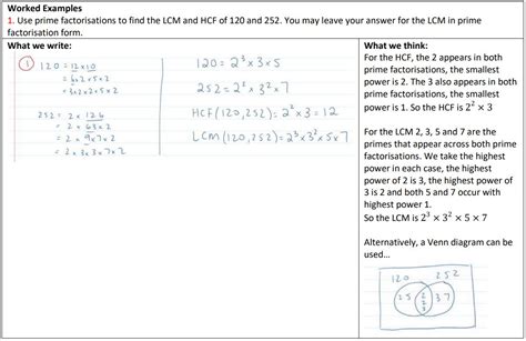 HCF Using Prime Numbers 的图像结果