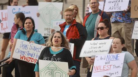 Group rallies in support of changing Utah’s clergy reporting exemption ...