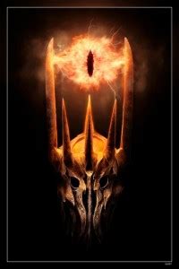 Dark Lord Sauron Dark Lord Lotr Rings Sauron Matte Finish Poster Paper ...