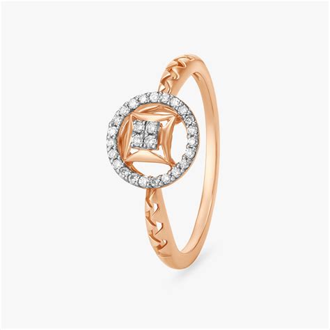 Dazzling Circle Diamond Ring